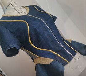 How to Make a Designer Jacket From Jeans