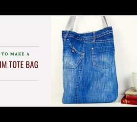 Upcycle Your Old Jeans Into an Adorable DIY Tote