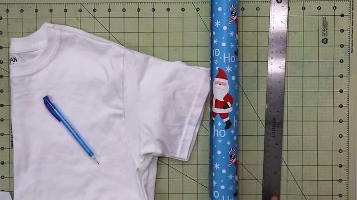 make your own t shirt pattern using supplies you already have, T shirt sewing pattern materials