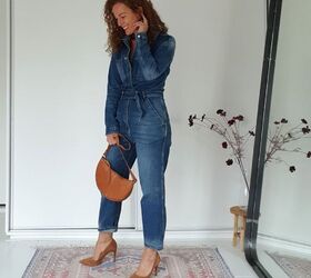 be effortlessly chic with these 15 fun jumpsuits, Denim jumpsuit