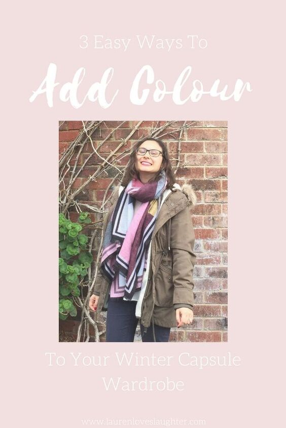 3 easy ways to add colour to your winter capsule wardrobe