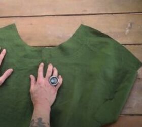 how to sew a shirt, How to make a neckline