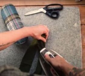 how to sew a shirt, Press lengthwise