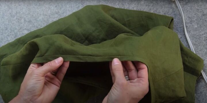 how to sew a shirt, Understitch