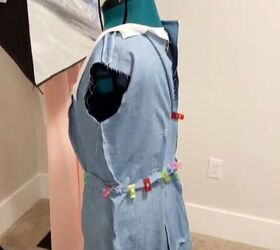 how i turned my grandmas skirt into an awesome new dress, DIY skirt to dress