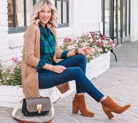 8 basic booties for your fall wardrobe, Brown suede booties