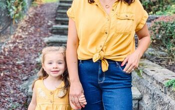 Mustard Yellow and Fall Weather for Me and Mini