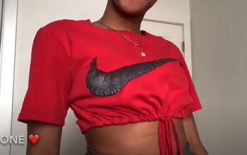 DIY Two Styles of Crop Tops From T-Shirts