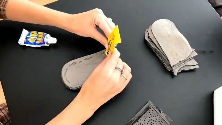 create your own ugg fluff yeah fur slippers with this tutorial, How to make fake UGG slippers