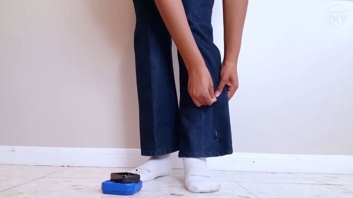 take in your pants all on your own with this tutorial, Fitted jeans