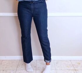 take in your pants all on your own with this tutorial, Take in your jeans
