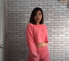Transform an Old Sweater Into a Hanging Crop Top and Shorts