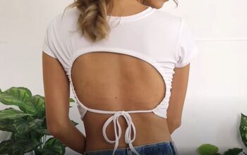 Learn to Make 3 Stunning Styles of Open Back Crop Tops