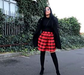 Learn How to Make a Stunning Red Tartan Skirt