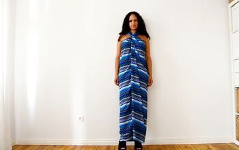 Make a Gorgeous Maxi Dress Without Having to Sew a Stitch