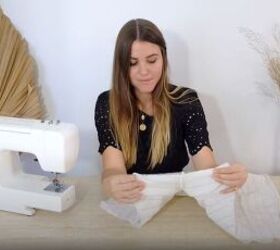 learn how to diy a stunning pair of high waisted shorts, Sew the crotch