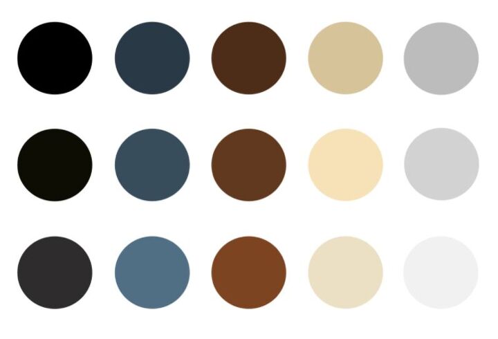 create the best capsule wardrobe for you, COLOR PALETTE 1