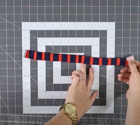 learn how to diy an adorable shrug, Sew the strips