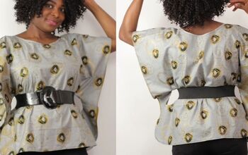 Make a Simple Keyhole Kaftan Top With This Easy Tutorial