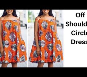 Make Your Very Own Off-the-Shoulder Dress With This Tutorial