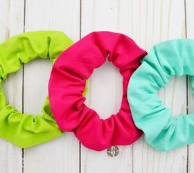 how to sew a scrunchie