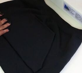 turn a sweatshirt into a sweatskirt with this easy tutorial, Sweatshirt to sweatskirt