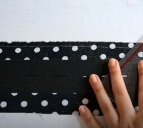 diy a super cute fabric belt, DIY black fabric belt