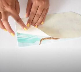 learn how to sew an adorable mini pouch for face masks, Place the fabric together
