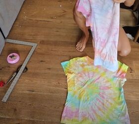 learn how to do 5 epic t shirt upcycles, Find two T shirts
