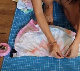 learn how to do 5 epic t shirt upcycles, Pin the two sides