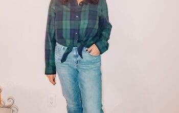7 Days ONE Shirt! - a Week Full Outfits With the Same Plaid Button Up