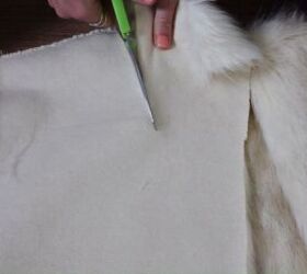 make a gorgeous faux fur winter vest with this easy tutorial, Faux fur vest DIY