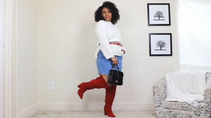 style your over the knee boots with these 6 gorgeous looks, Over the knee boots style