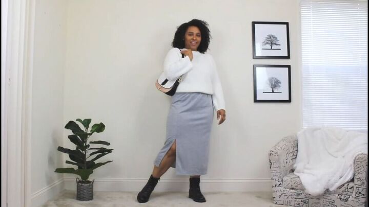 check out these 6 different ways to style a knit sweater, Style a knit sweater