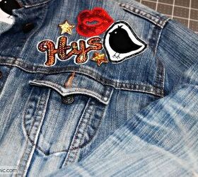 diy patches made from clothing labels