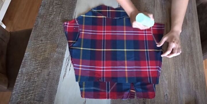 check out my upcycled button up dress, Men s button down shirt refashion