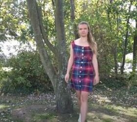 check out my upcycled button up dress, Men s shirt refashion tutorial