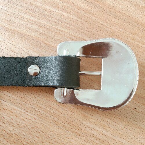 diy leather skinny belt