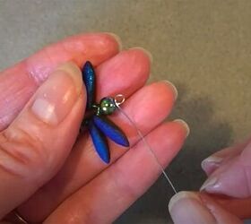 dragonfly earrings tutorial