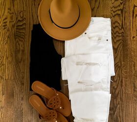 taking white jeans from summer to fall