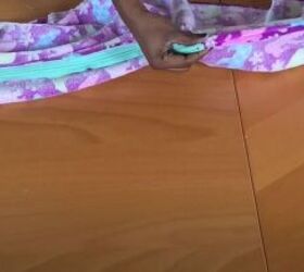 make a comfy and cozy onesie in just a few steps, Sew in the zipper