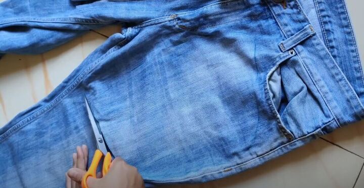 check out this upcycled denim mini bag, Upcycle denim jeans
