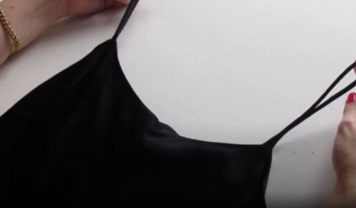 shorten dress straps How to Shorten Tank Top Straps - Step by Step Tutorial