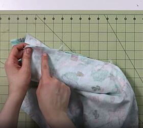 make a comfy pair of pajama pants in no time, Sew the pant pieces