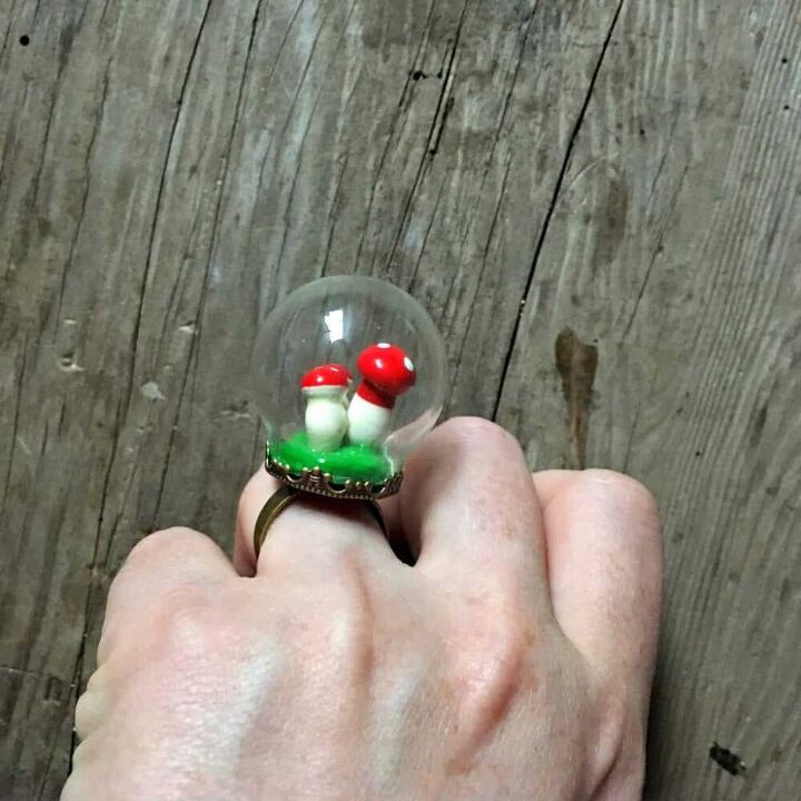 mushroom globe ring