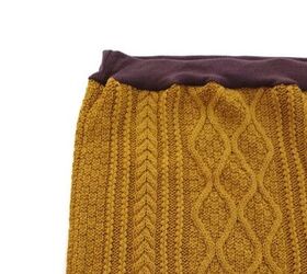 easy cable knit skirt a wardrobe refashion
