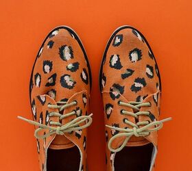 Leopard Print Shoe Makeover With Chalk Paint