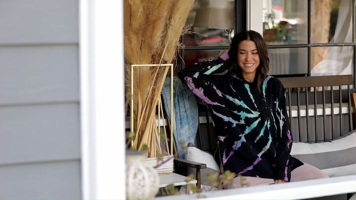 3 colorful reverse tie dye patterns you can try out at home, Unique bleach dyed sweatshirt