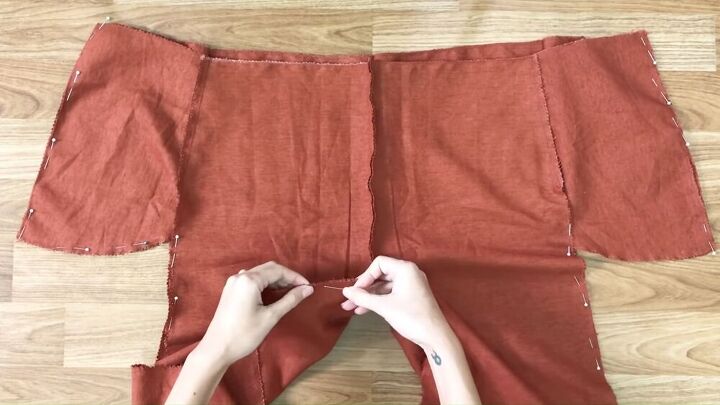 see how i made these cute high waisted pants from scratch, How to DIY high waisted pants