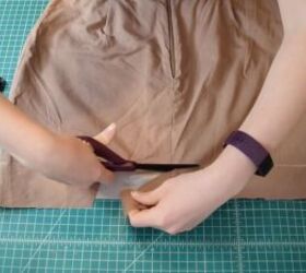 learn how to shorten a lined skirt with this tutorial, How to make a skirt shorter